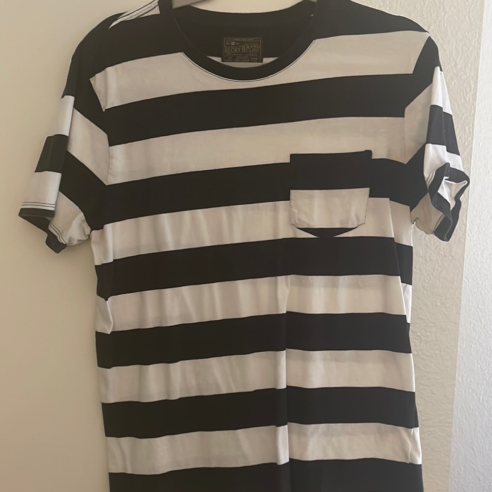 Black and white stripes